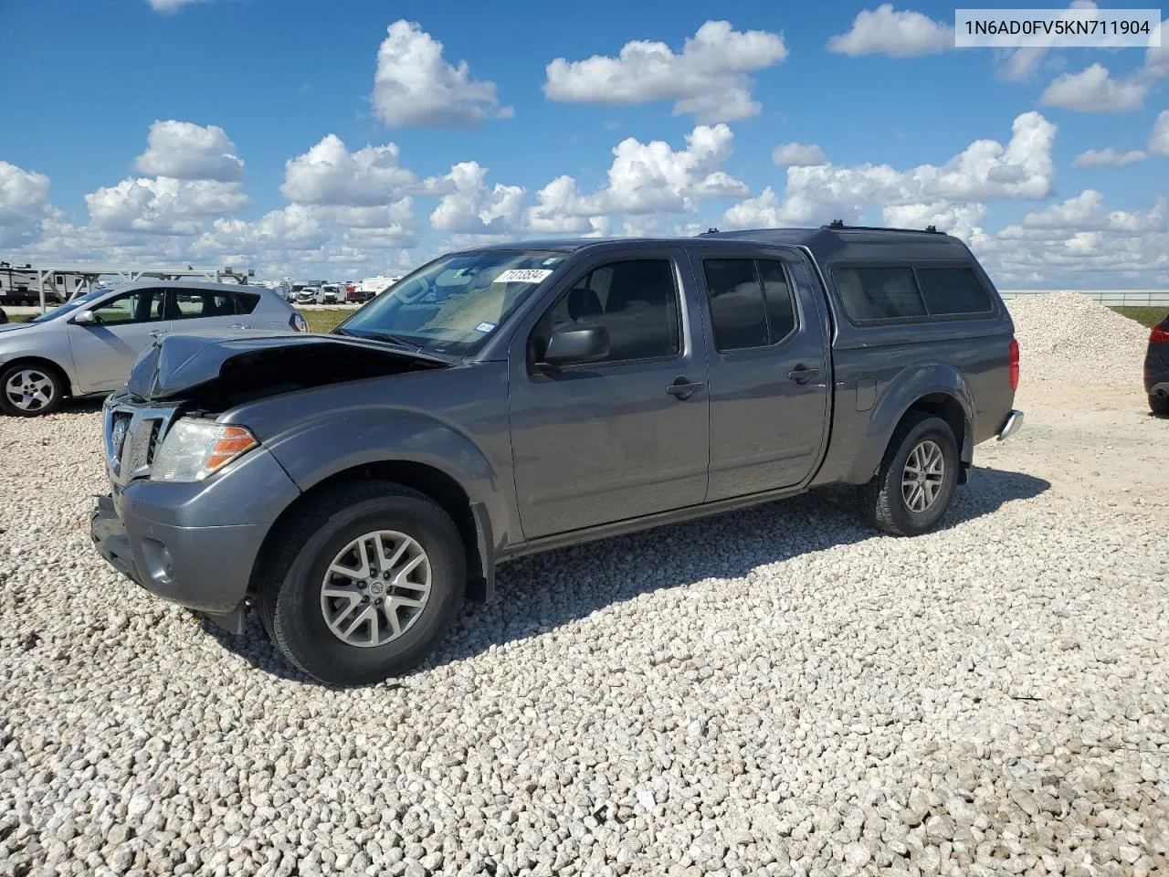 1N6AD0FV5KN711904 2019 Nissan Frontier Sv