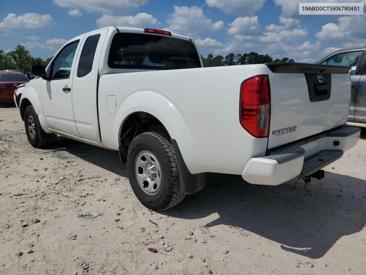 2019 Nissan Frontier S VIN: 1N6BD0CT5KN790451 Lot: 72181014