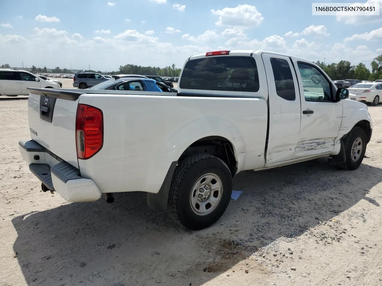 2019 Nissan Frontier S VIN: 1N6BD0CT5KN790451 Lot: 72181014