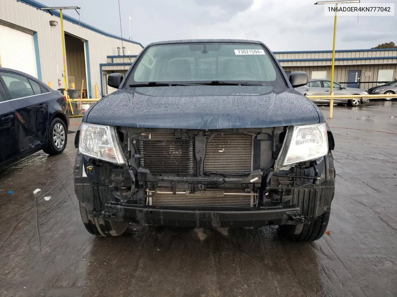 2019 Nissan Frontier S VIN: 1N6AD0ER4KN777042 Lot: 73021594