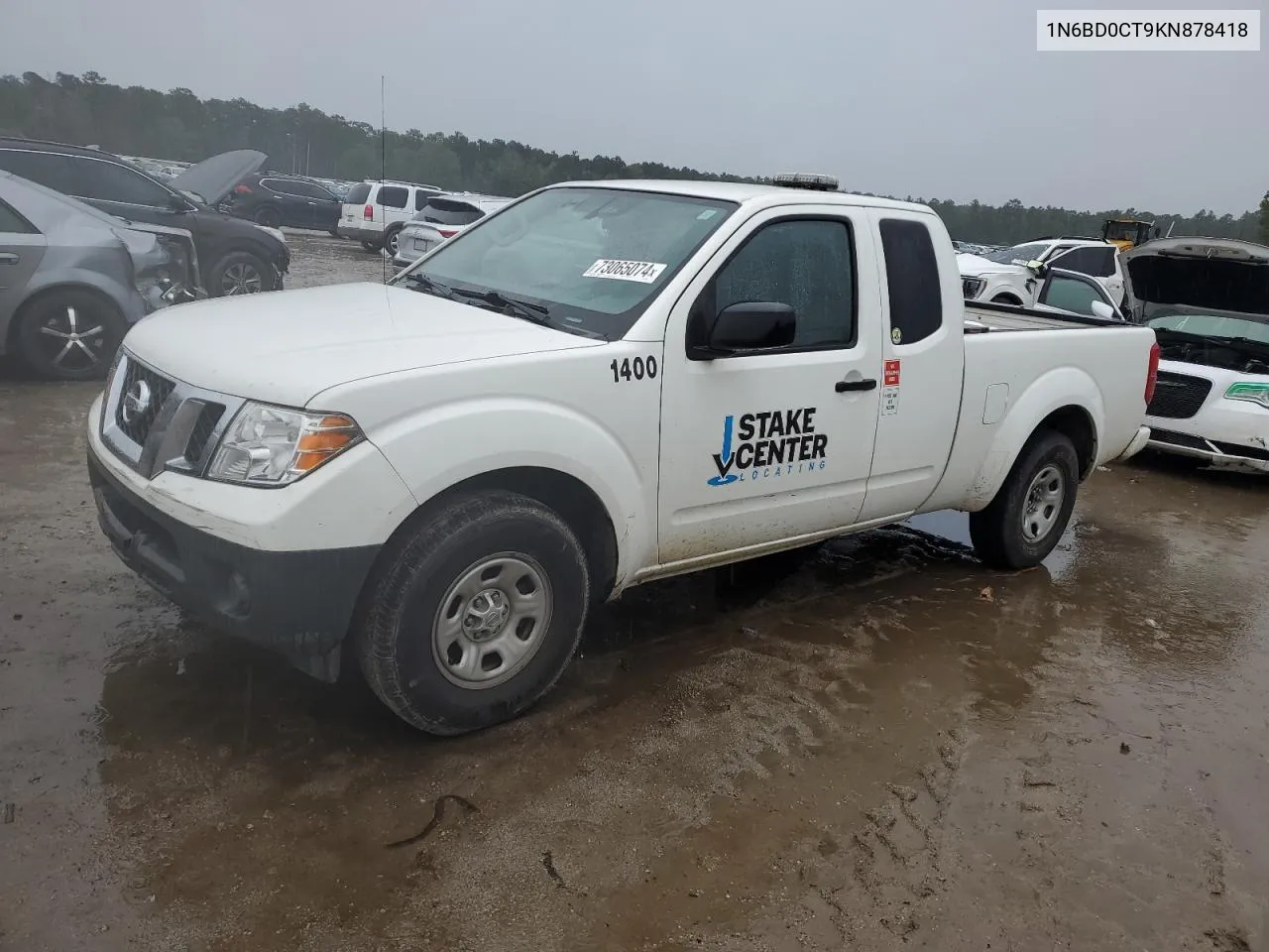 2019 Nissan Frontier S VIN: 1N6BD0CT9KN878418 Lot: 73065074