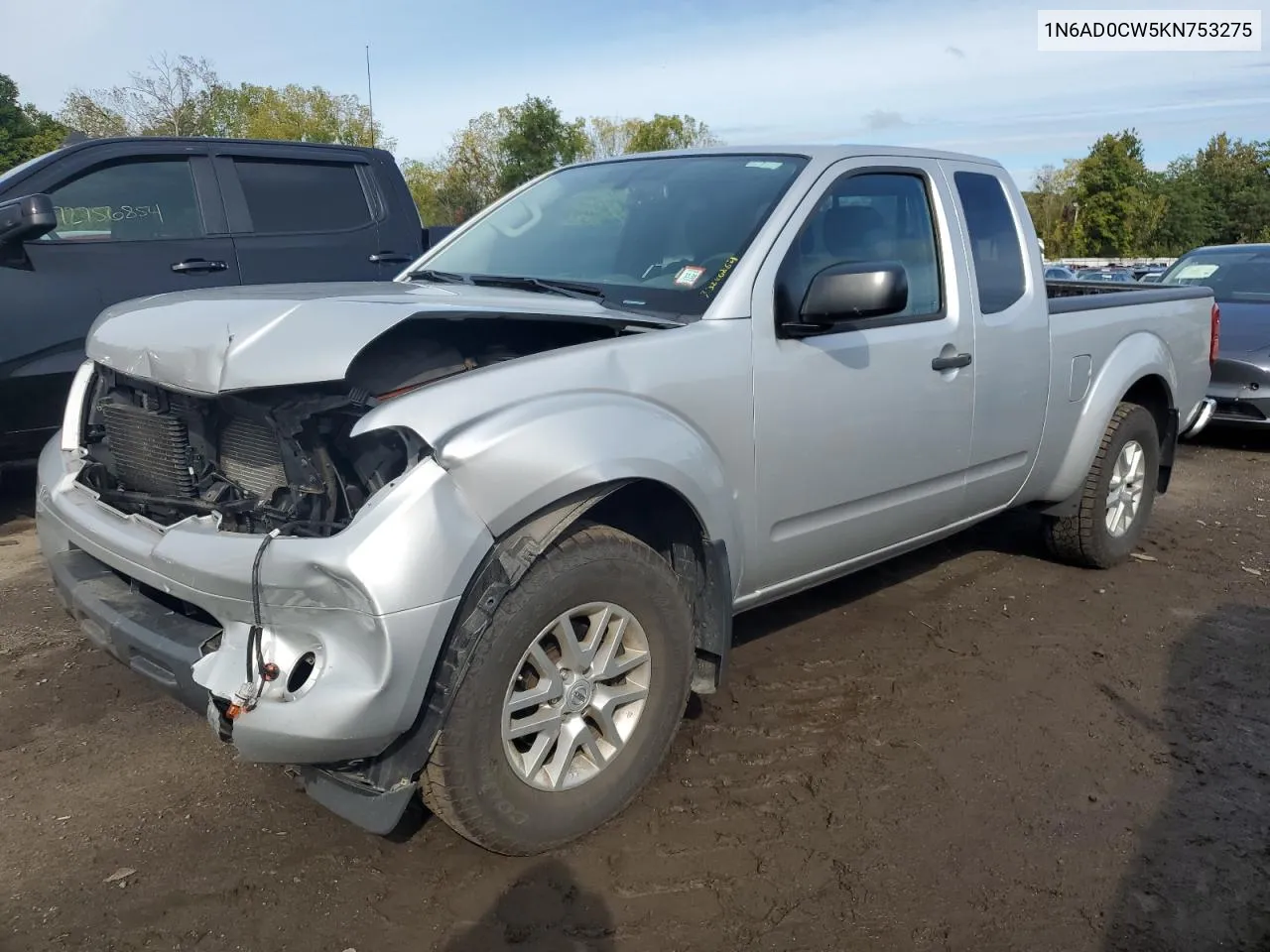 2019 Nissan Frontier Sv VIN: 1N6AD0CW5KN753275 Lot: 73280864