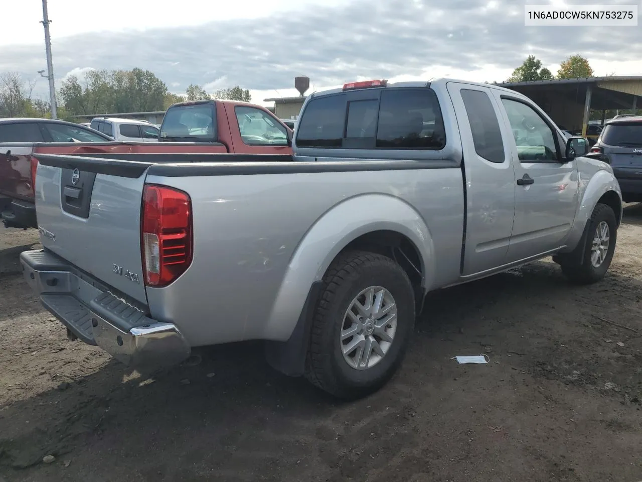 2019 Nissan Frontier Sv VIN: 1N6AD0CW5KN753275 Lot: 73280864