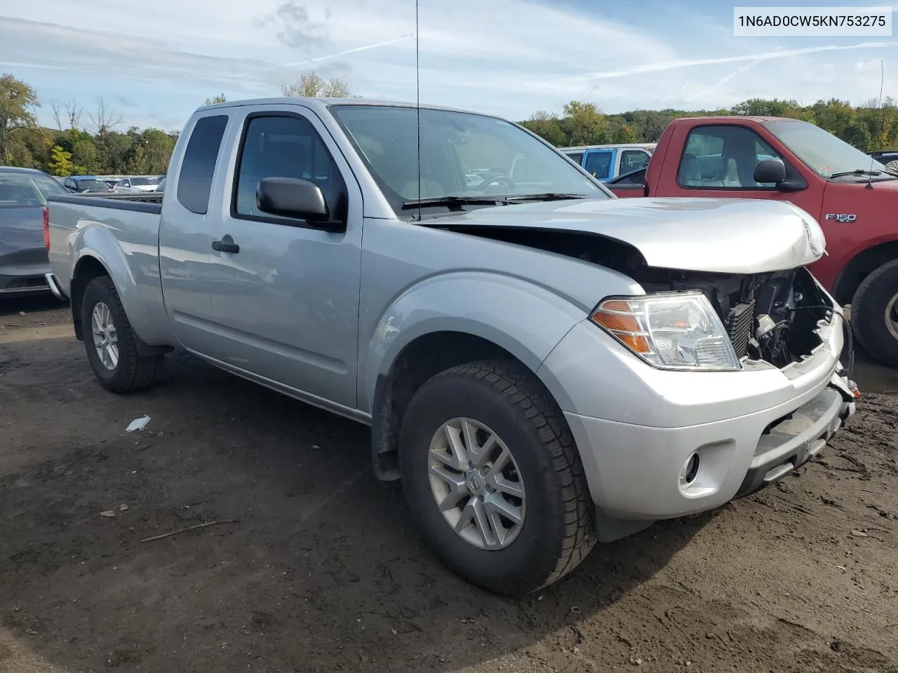 2019 Nissan Frontier Sv VIN: 1N6AD0CW5KN753275 Lot: 73280864