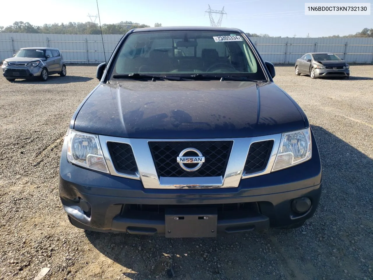 2019 Nissan Frontier S VIN: 1N6BD0CT3KN732130 Lot: 73305334