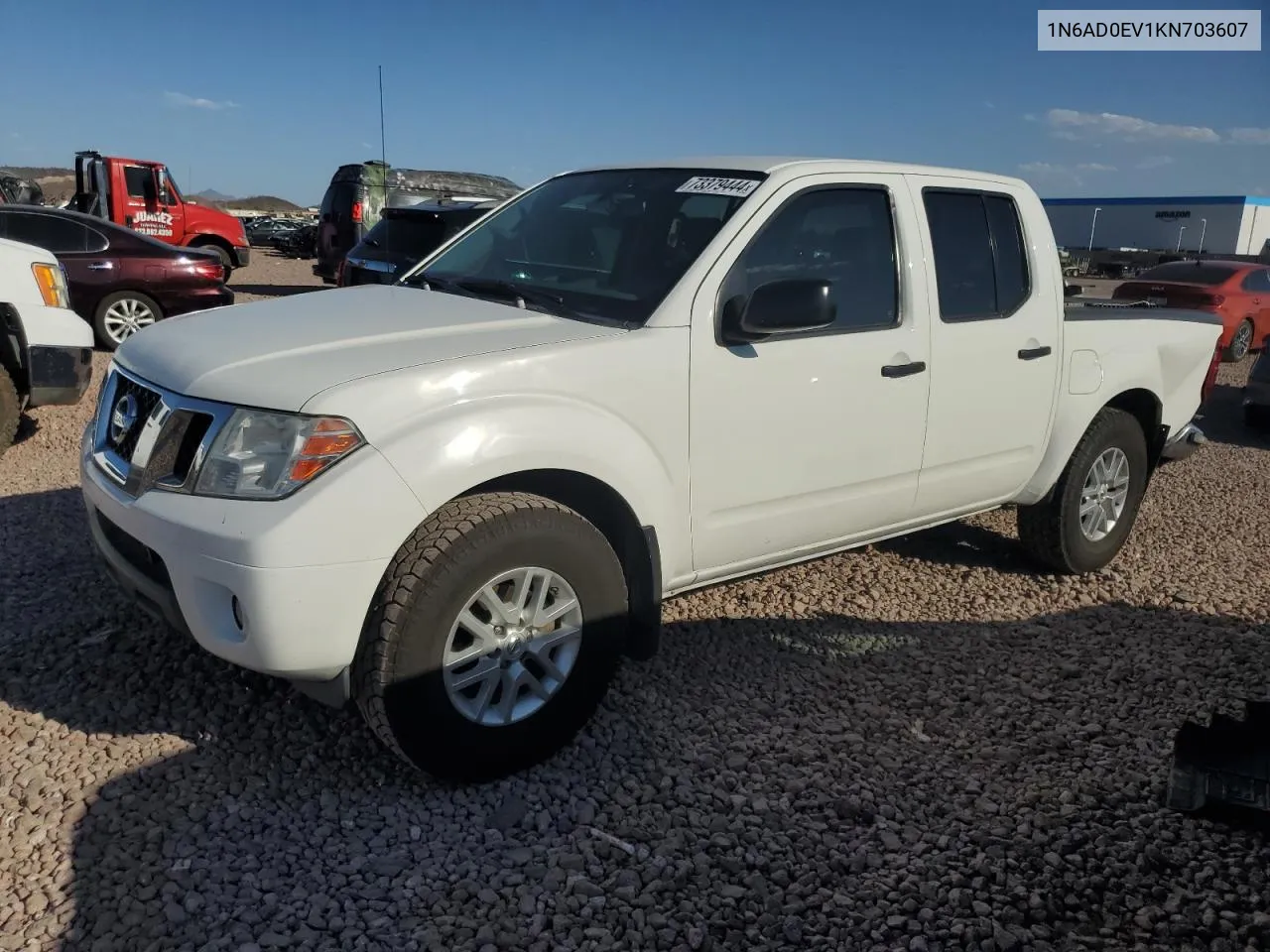 2019 Nissan Frontier S VIN: 1N6AD0EV1KN703607 Lot: 73379444