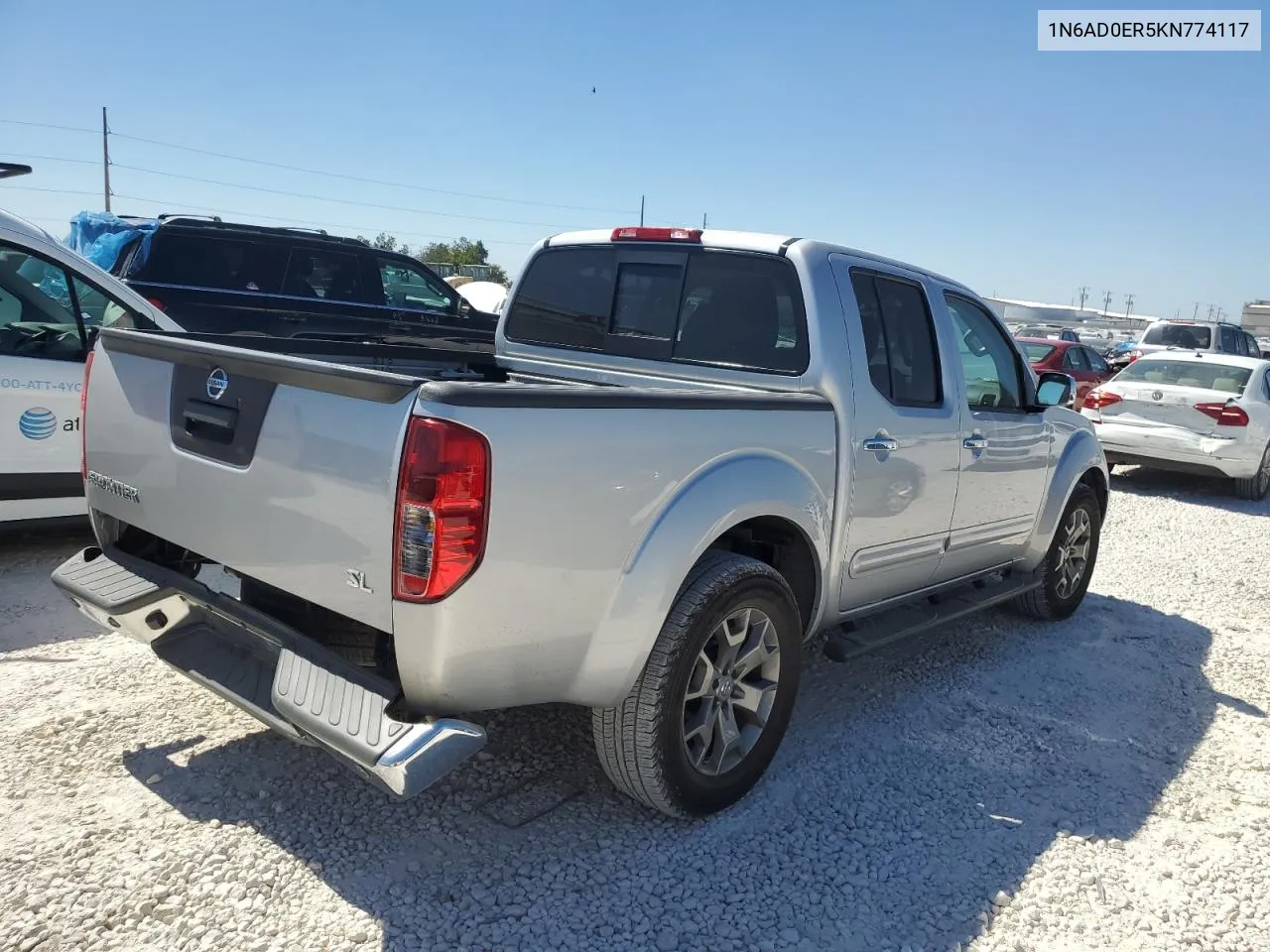 2019 Nissan Frontier S VIN: 1N6AD0ER5KN774117 Lot: 73394284