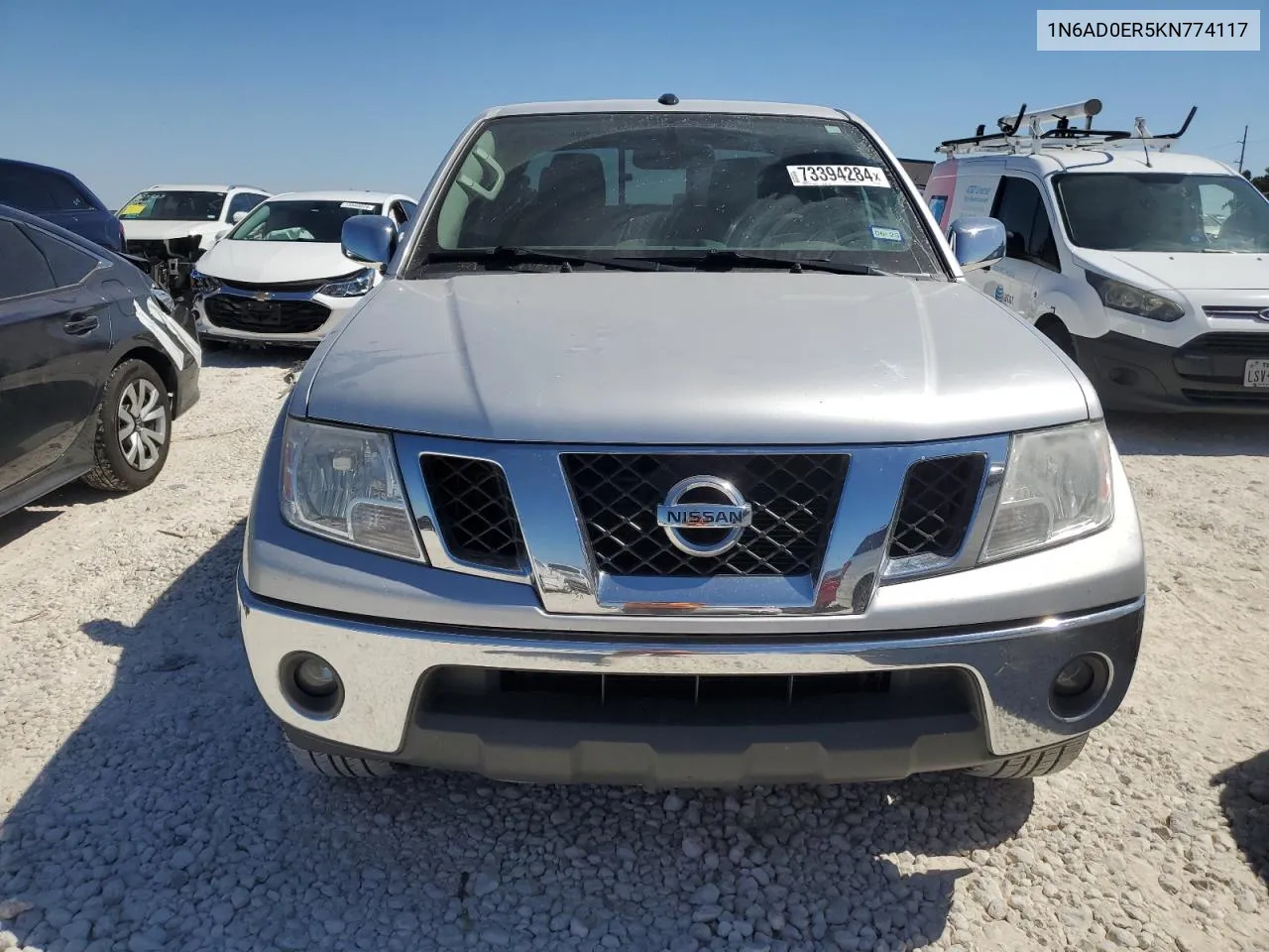 2019 Nissan Frontier S VIN: 1N6AD0ER5KN774117 Lot: 73394284