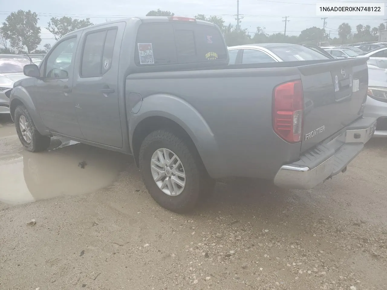 1N6AD0ER0KN748122 2019 Nissan Frontier S