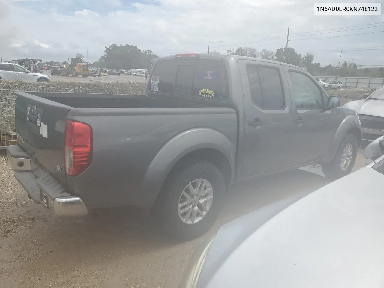 1N6AD0ER0KN748122 2019 Nissan Frontier S