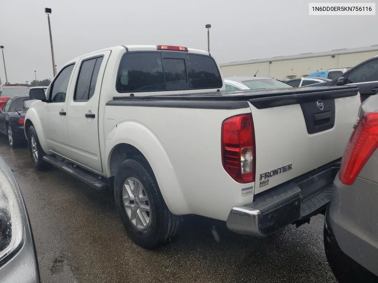 2019 Nissan Frontier S VIN: 1N6DD0ER5KN756116 Lot: 75484484