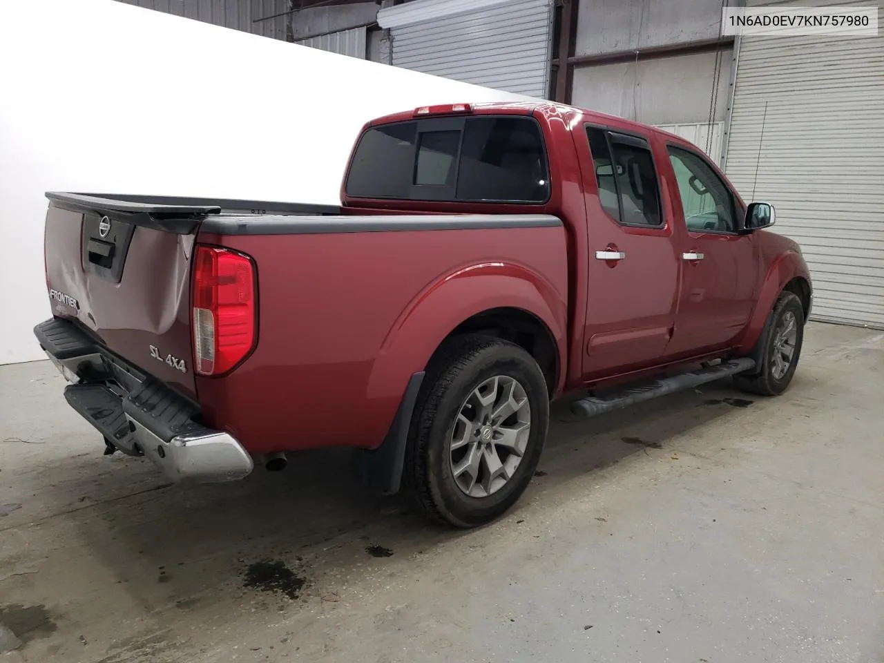 2019 Nissan Frontier S VIN: 1N6AD0EV7KN757980 Lot: 75599044