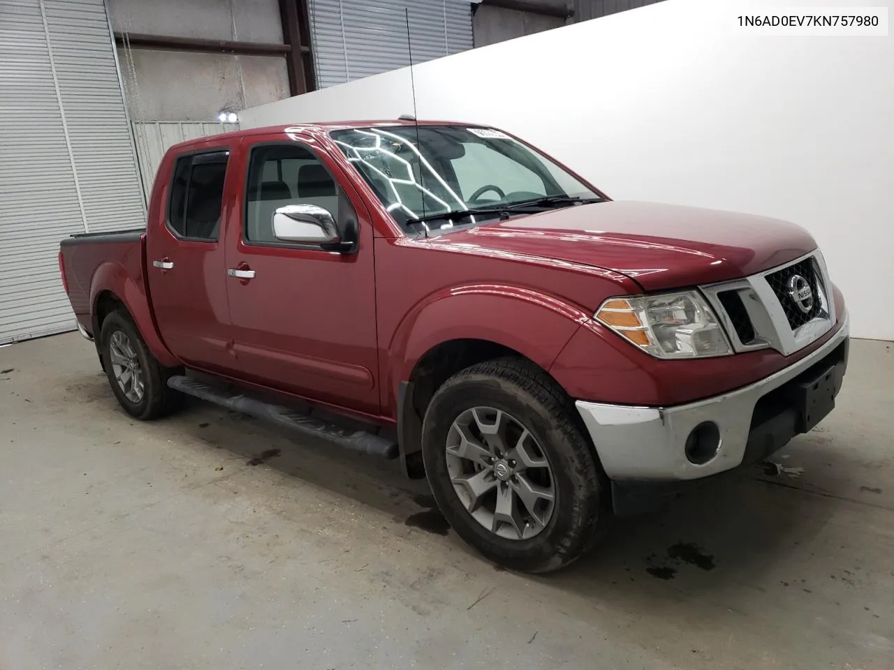 2019 Nissan Frontier S VIN: 1N6AD0EV7KN757980 Lot: 75599044