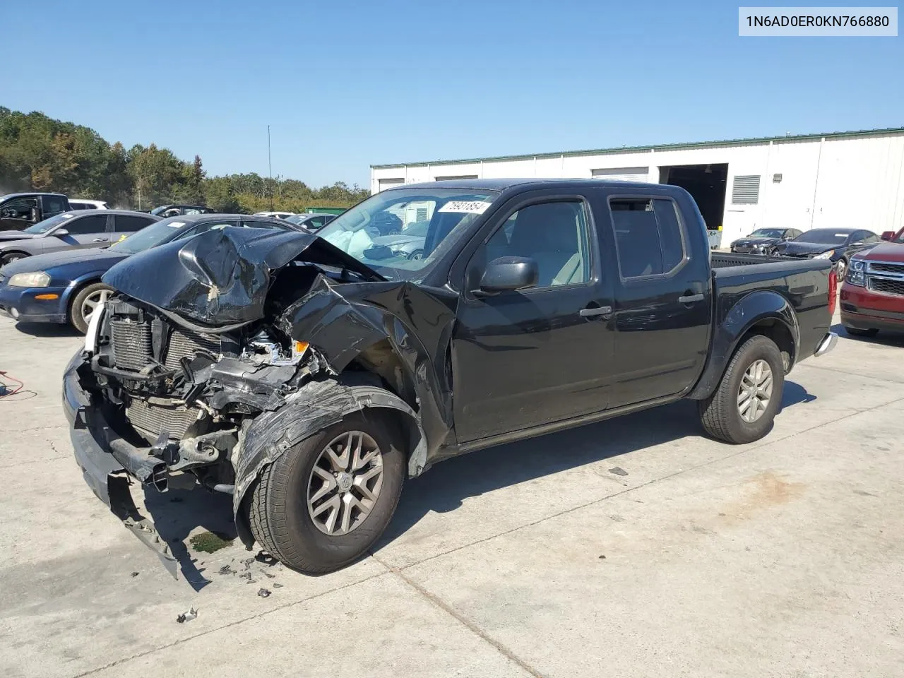 2019 Nissan Frontier S VIN: 1N6AD0ER0KN766880 Lot: 75931854