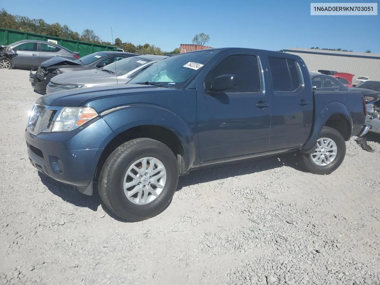 2019 Nissan Frontier S VIN: 1N6AD0ER9KN703051 Lot: 76423754