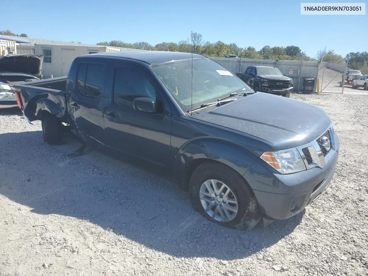 2019 Nissan Frontier S VIN: 1N6AD0ER9KN703051 Lot: 76423754