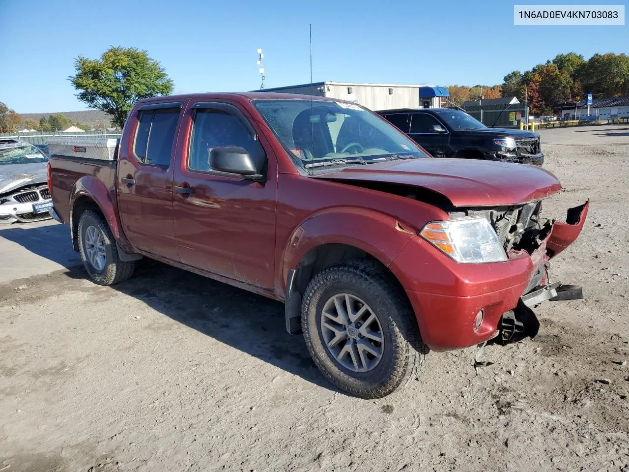 2019 Nissan Frontier S VIN: 1N6AD0EV4KN703083 Lot: 76548474