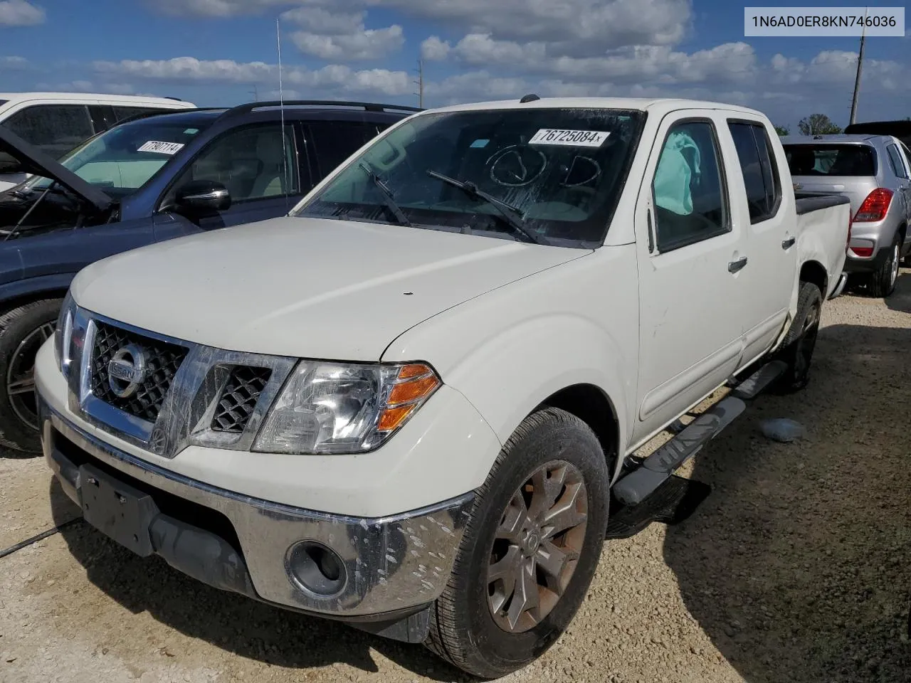 2019 Nissan Frontier S VIN: 1N6AD0ER8KN746036 Lot: 76725084