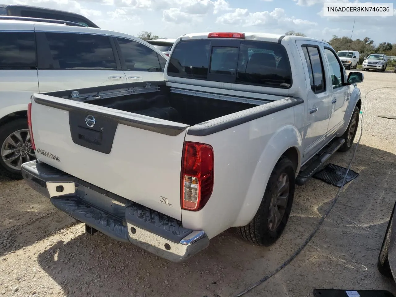 2019 Nissan Frontier S VIN: 1N6AD0ER8KN746036 Lot: 76725084