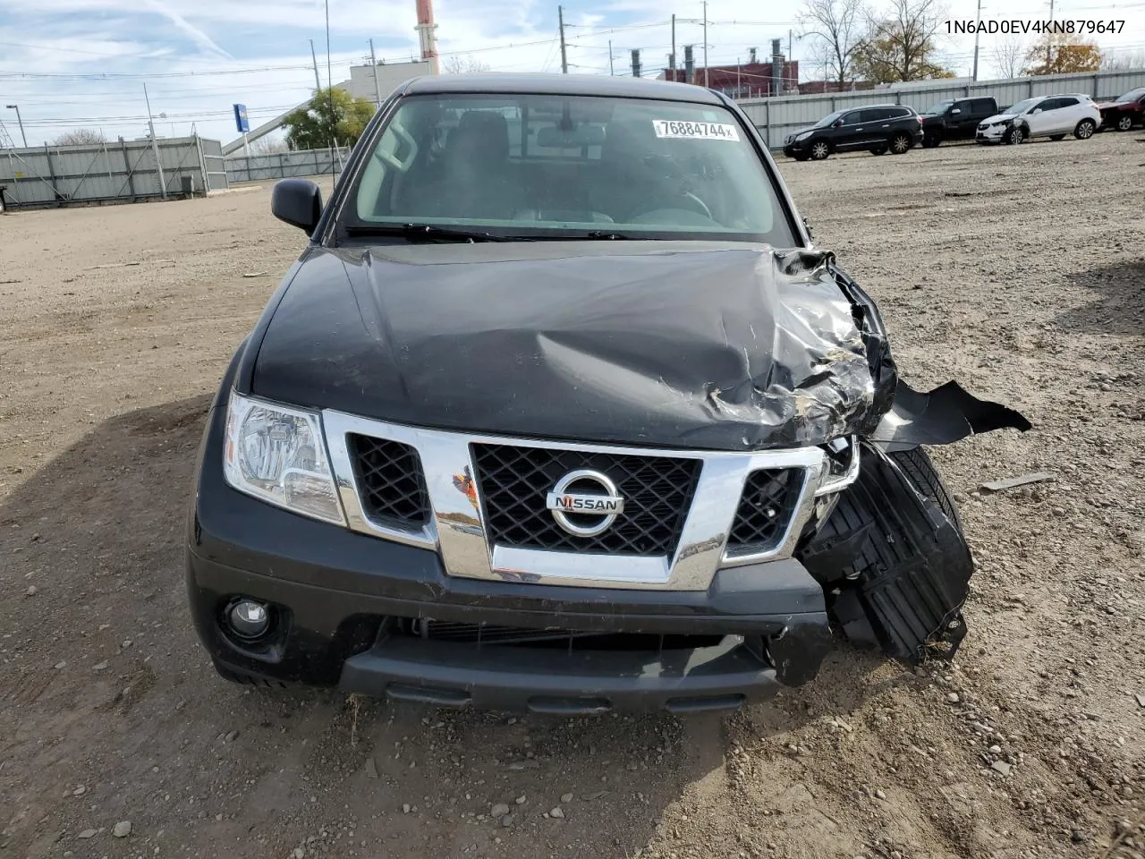 2019 Nissan Frontier S VIN: 1N6AD0EV4KN879647 Lot: 76884744