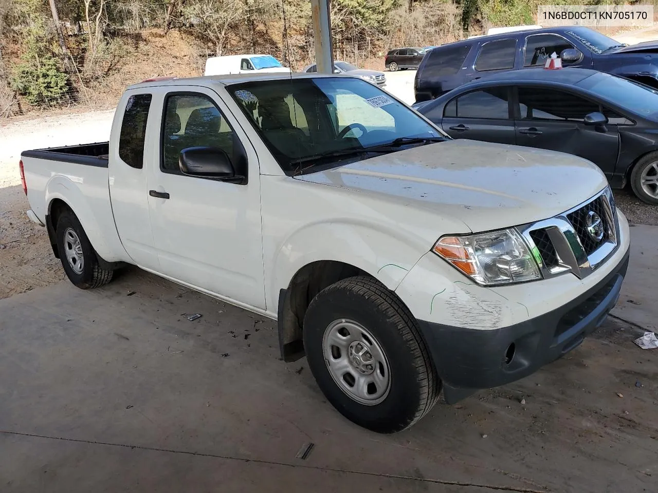 2019 Nissan Frontier S VIN: 1N6BD0CT1KN705170 Lot: 76975034