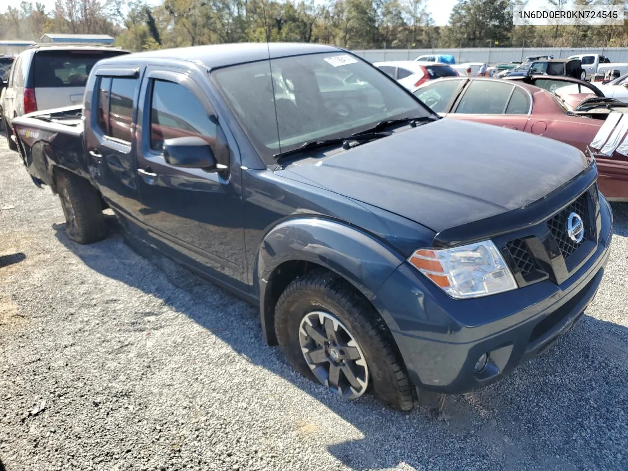 1N6DD0ER0KN724545 2019 Nissan Frontier S