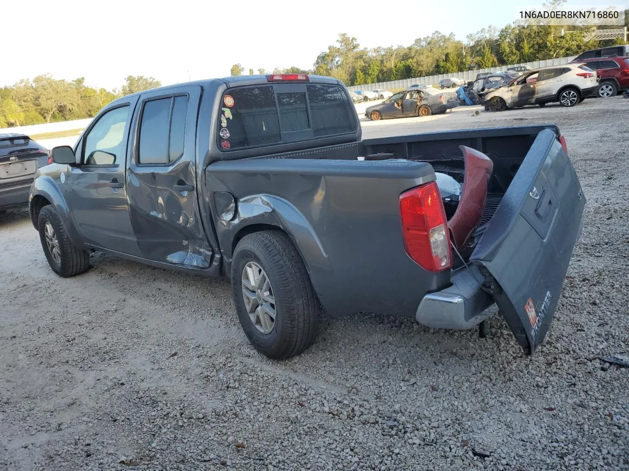 2019 Nissan Frontier S VIN: 1N6AD0ER8KN716860 Lot: 78332354