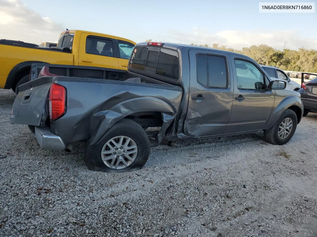 2019 Nissan Frontier S VIN: 1N6AD0ER8KN716860 Lot: 78332354