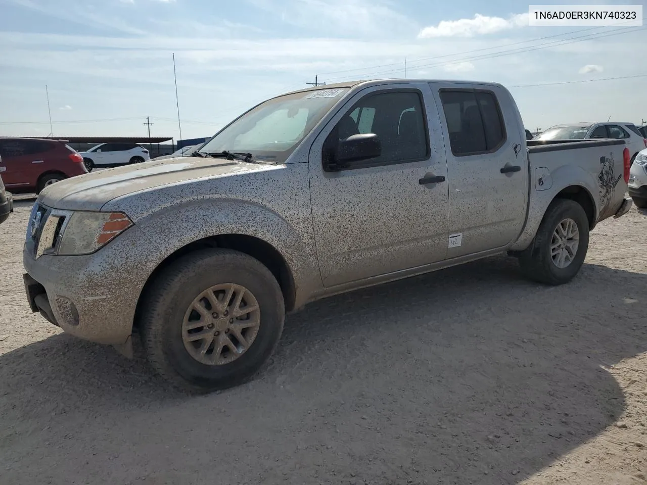 2019 Nissan Frontier S VIN: 1N6AD0ER3KN740323 Lot: 78482754