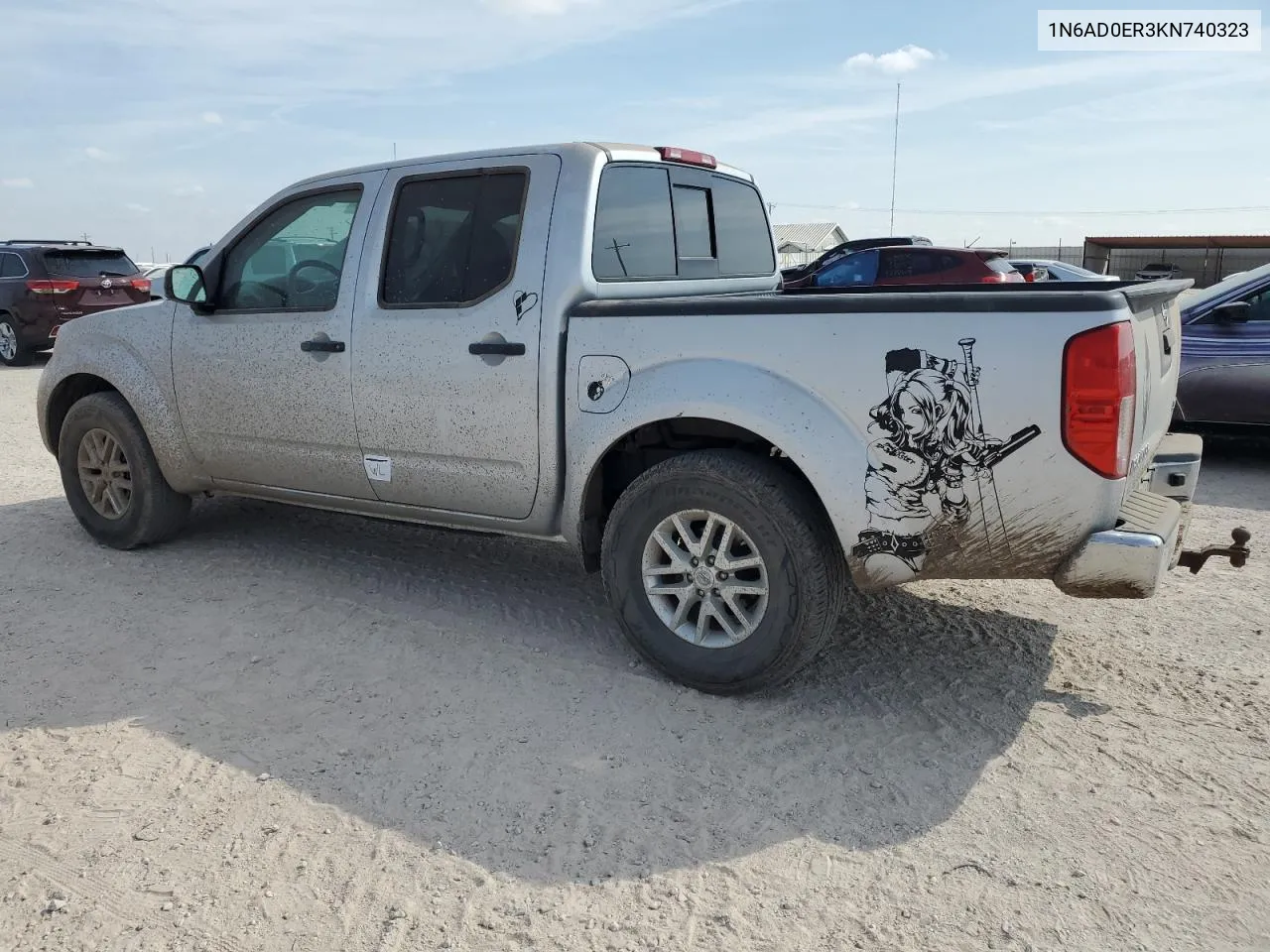 2019 Nissan Frontier S VIN: 1N6AD0ER3KN740323 Lot: 78482754