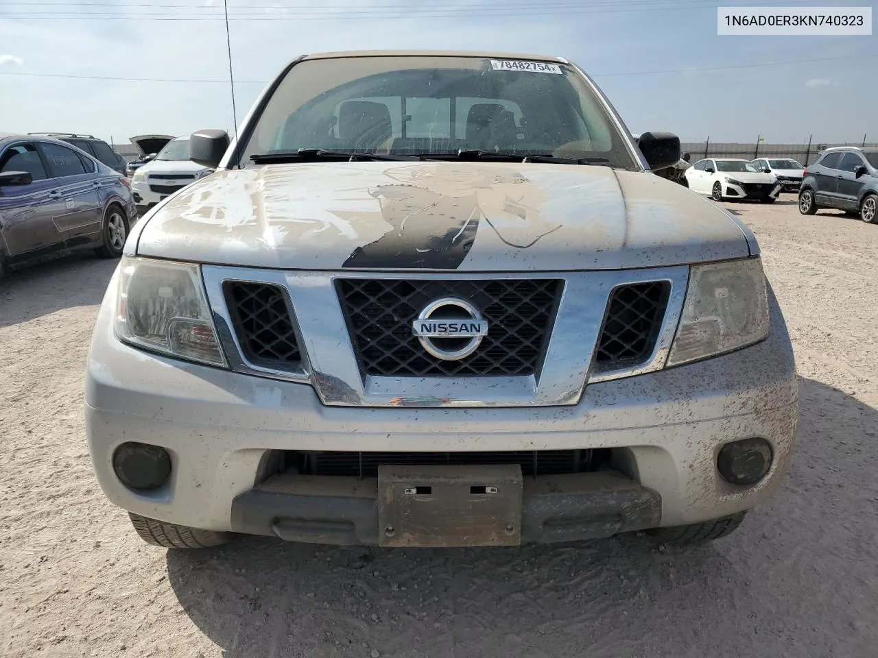 2019 Nissan Frontier S VIN: 1N6AD0ER3KN740323 Lot: 78482754