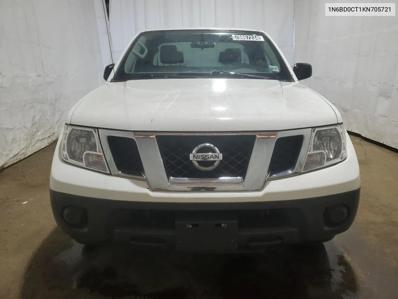 2019 Nissan Frontier S VIN: 1N6BD0CT1KN705721 Lot: 78867234