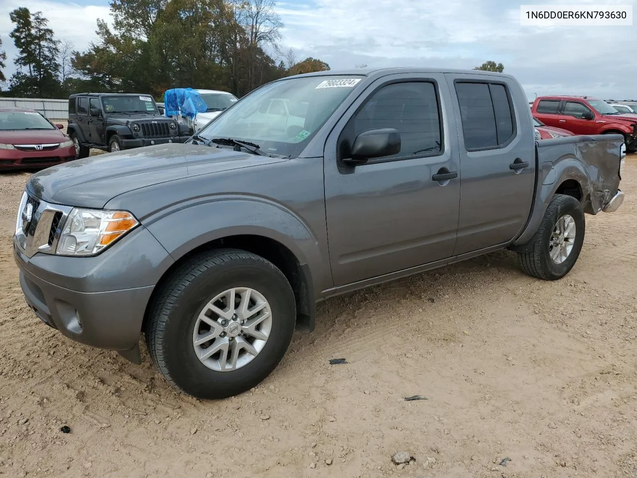 2019 Nissan Frontier S VIN: 1N6DD0ER6KN793630 Lot: 79803324