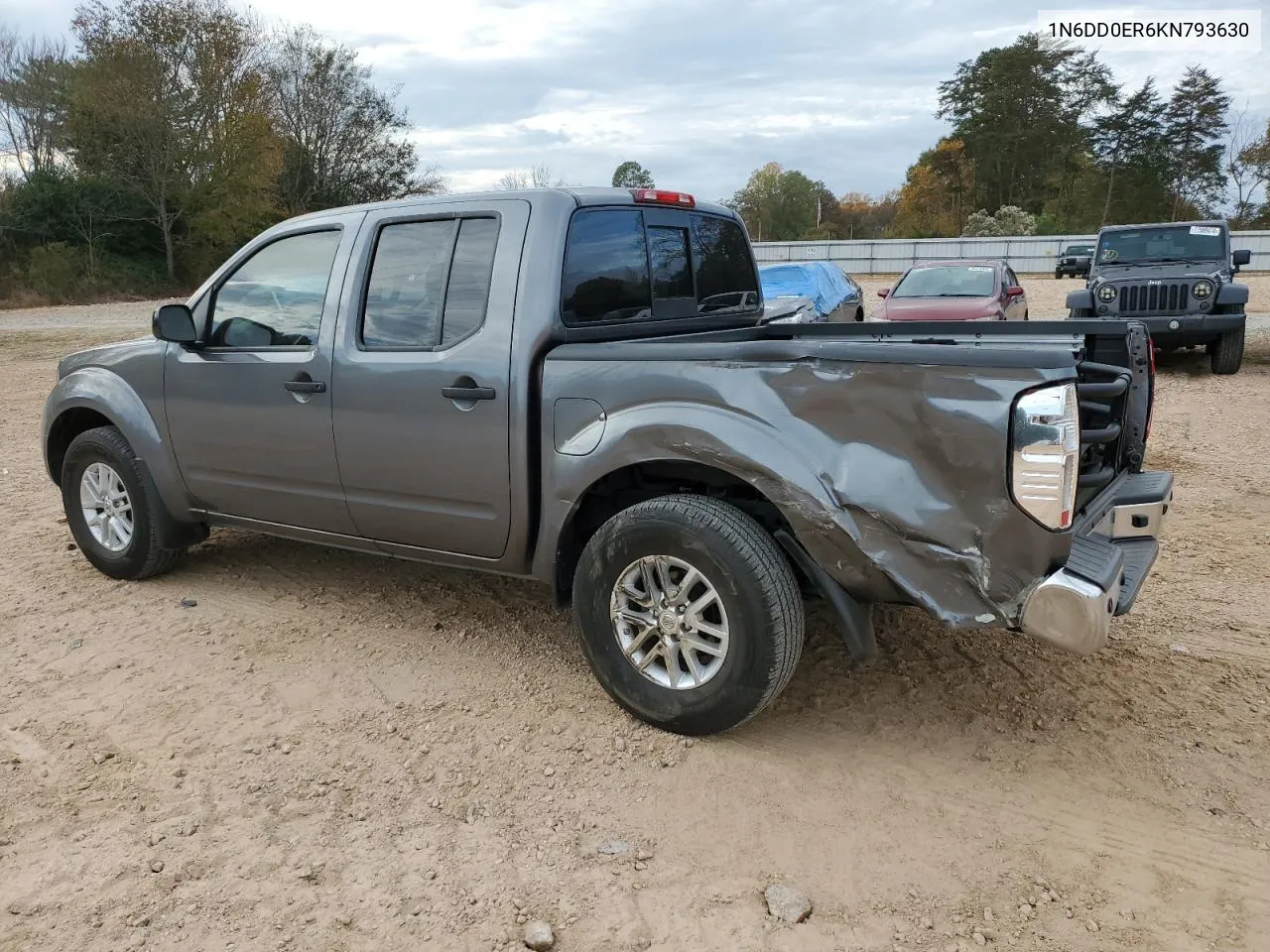 2019 Nissan Frontier S VIN: 1N6DD0ER6KN793630 Lot: 79803324