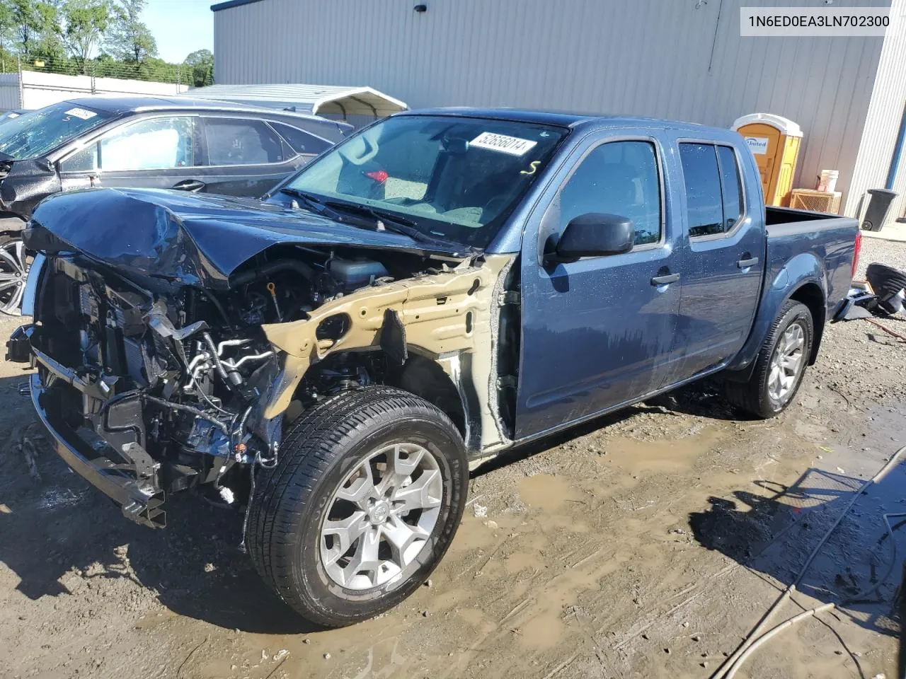 2020 Nissan Frontier S VIN: 1N6ED0EA3LN702300 Lot: 52656014