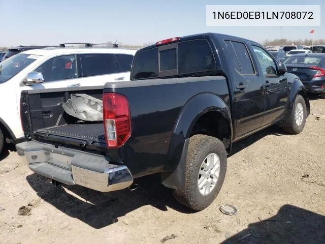 2020 Nissan Frontier S VIN: 1N6ED0EB1LN708072 Lot: 61378914