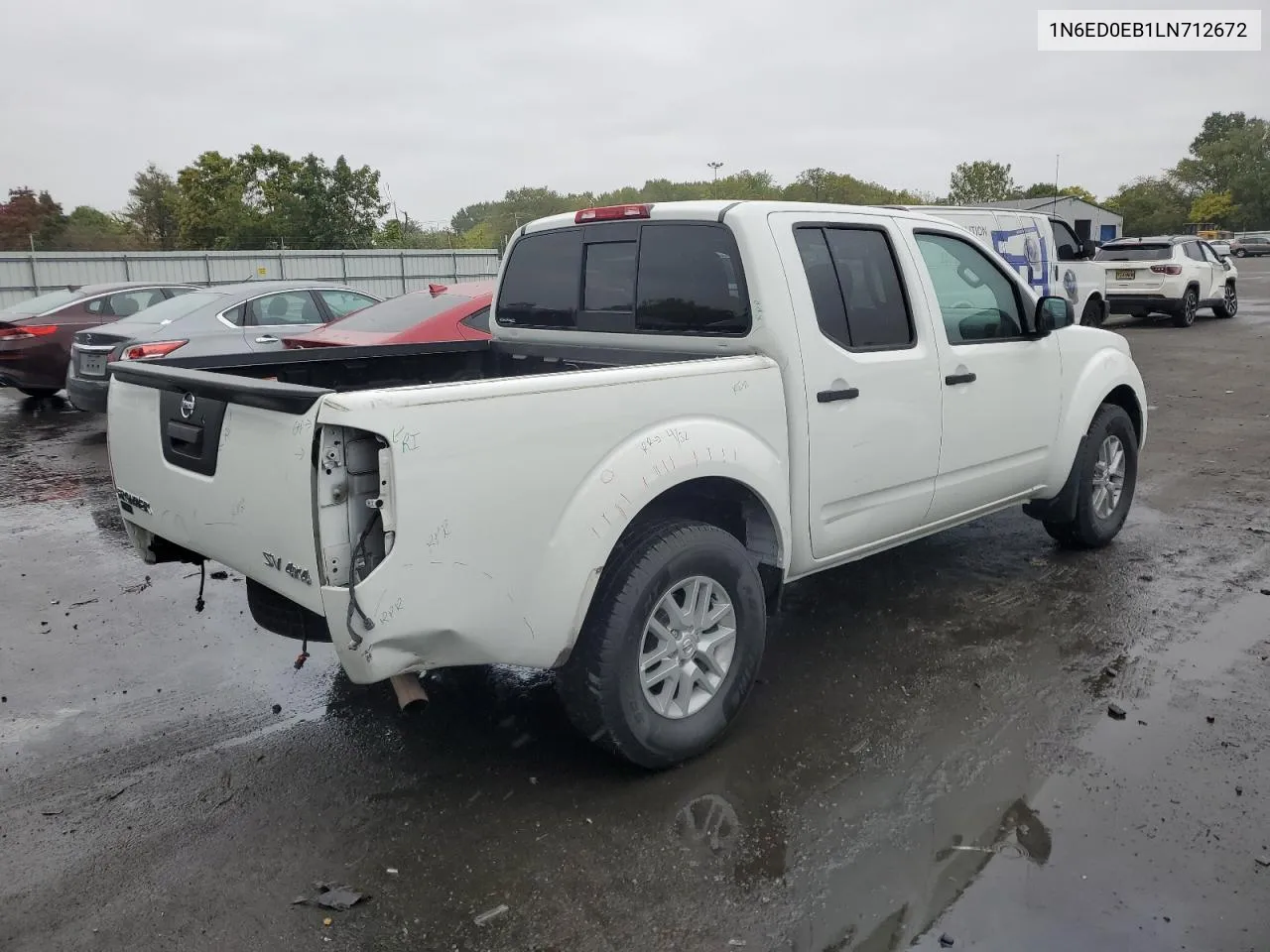 2020 Nissan Frontier S VIN: 1N6ED0EB1LN712672 Lot: 72988154