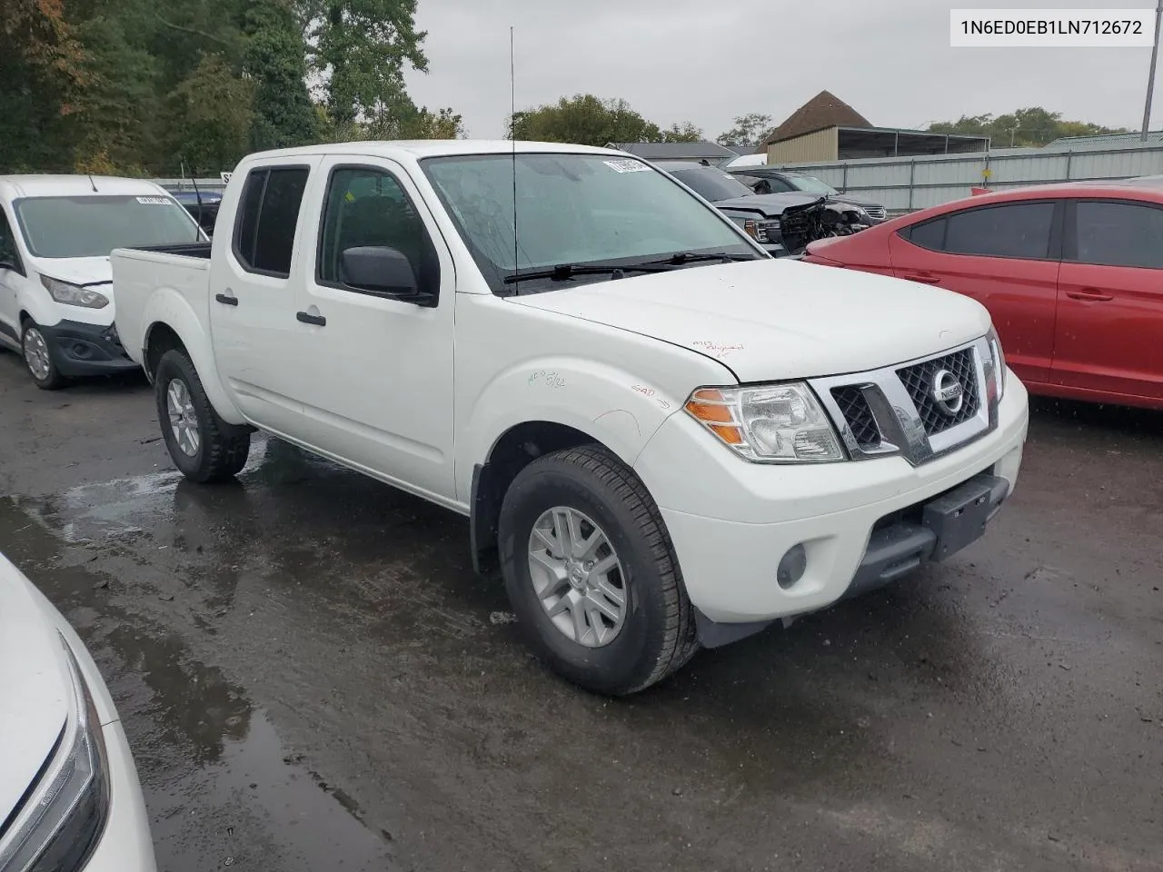 2020 Nissan Frontier S VIN: 1N6ED0EB1LN712672 Lot: 72988154