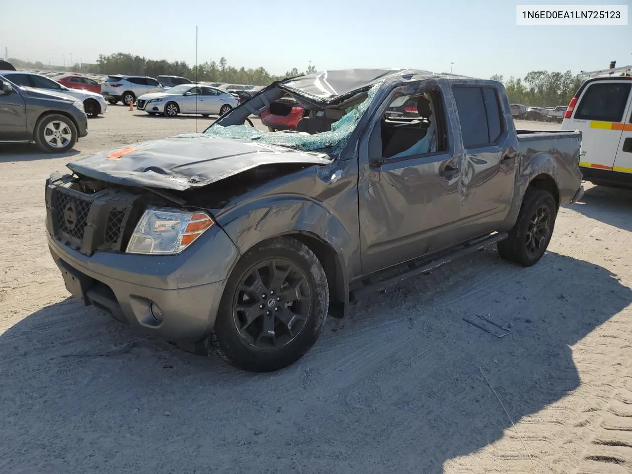 2020 Nissan Frontier S VIN: 1N6ED0EA1LN725123 Lot: 75555874