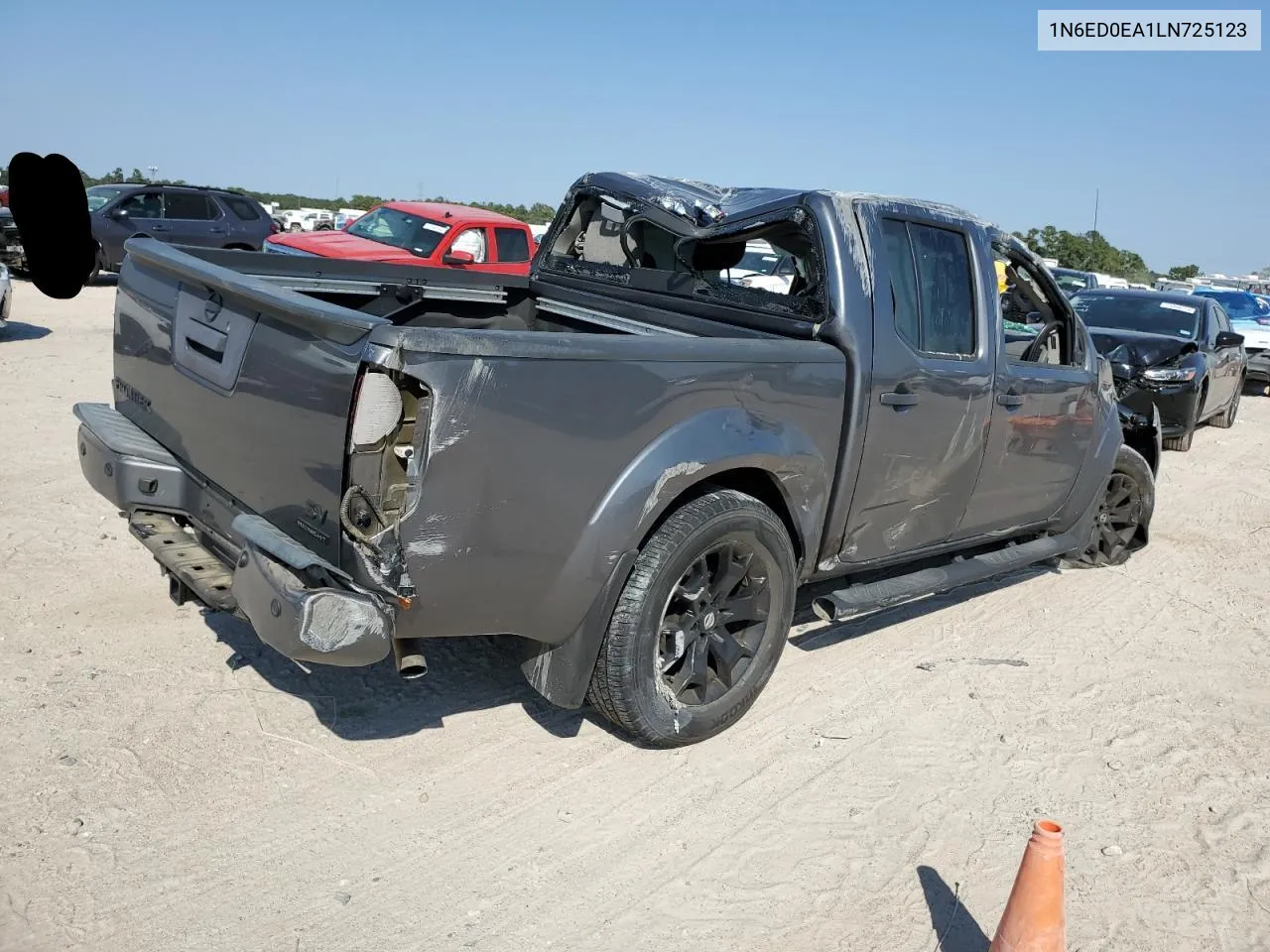 2020 Nissan Frontier S VIN: 1N6ED0EA1LN725123 Lot: 75555874