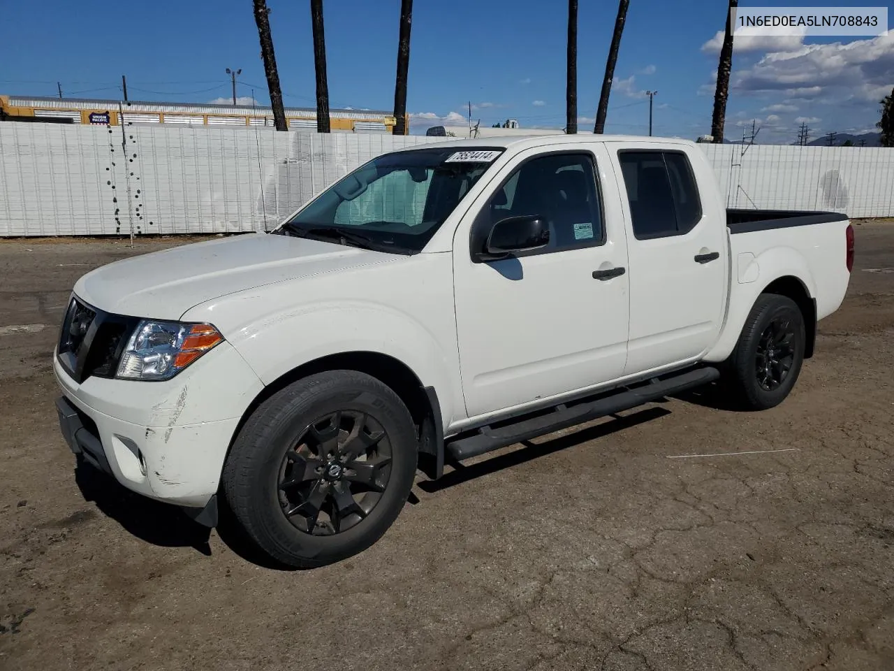 2020 Nissan Frontier S VIN: 1N6ED0EA5LN708843 Lot: 78524414