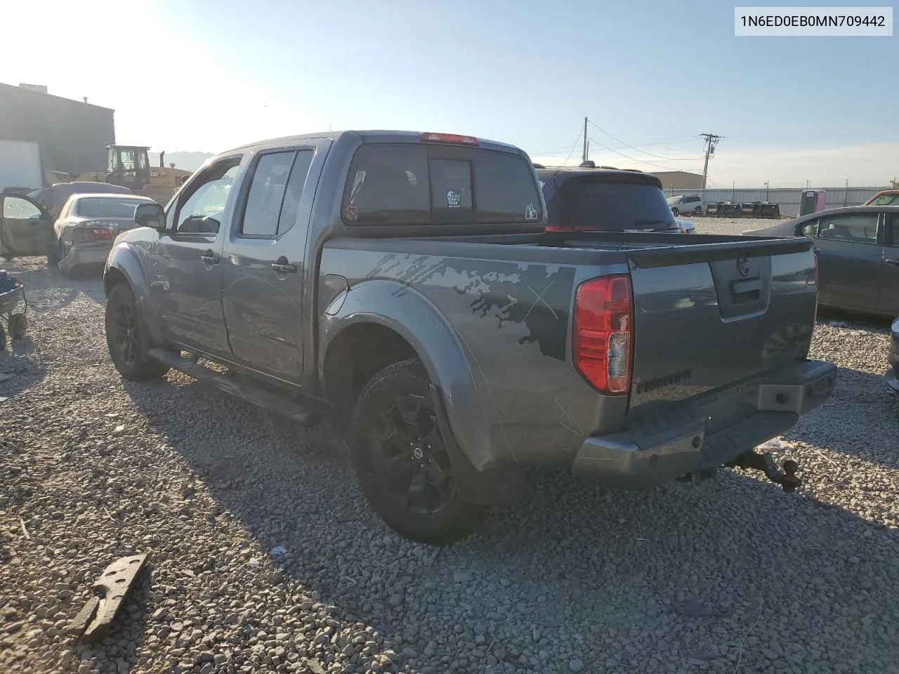 2021 Nissan Frontier S VIN: 1N6ED0EB0MN709442 Lot: 69048084