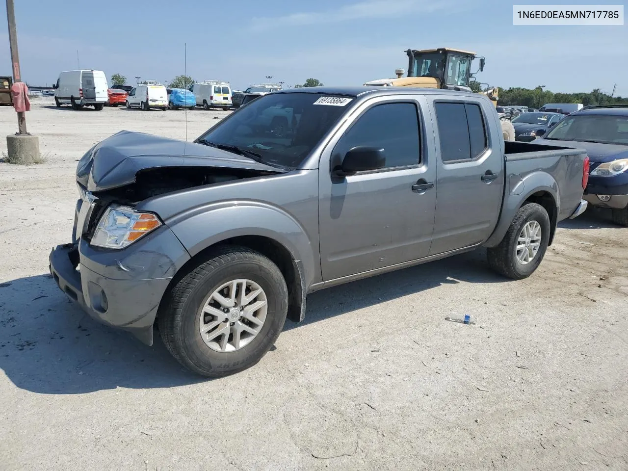 2021 Nissan Frontier S VIN: 1N6ED0EA5MN717785 Lot: 69135864