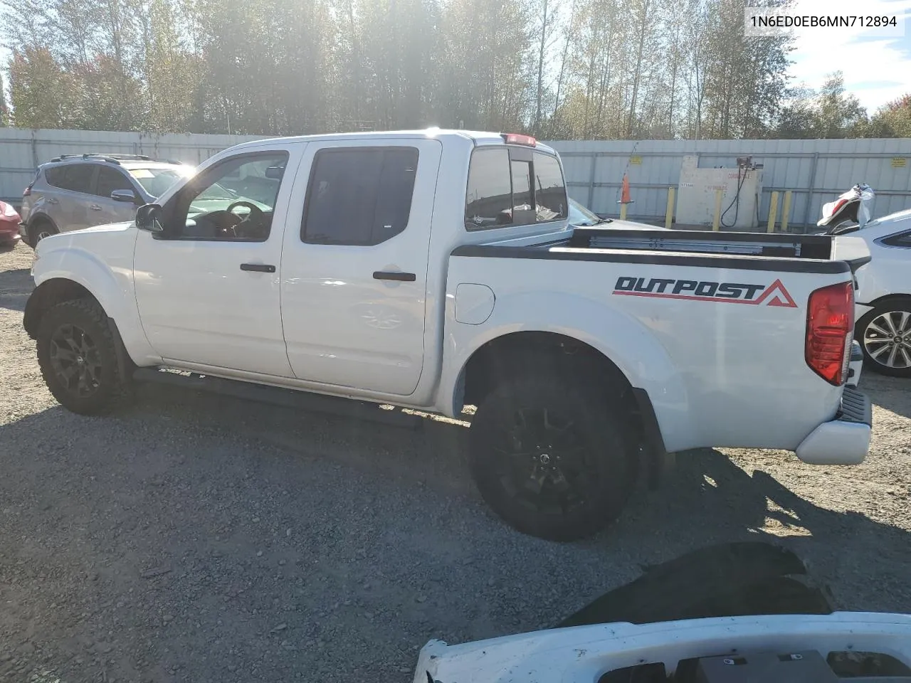 2021 Nissan Frontier S VIN: 1N6ED0EB6MN712894 Lot: 72636474