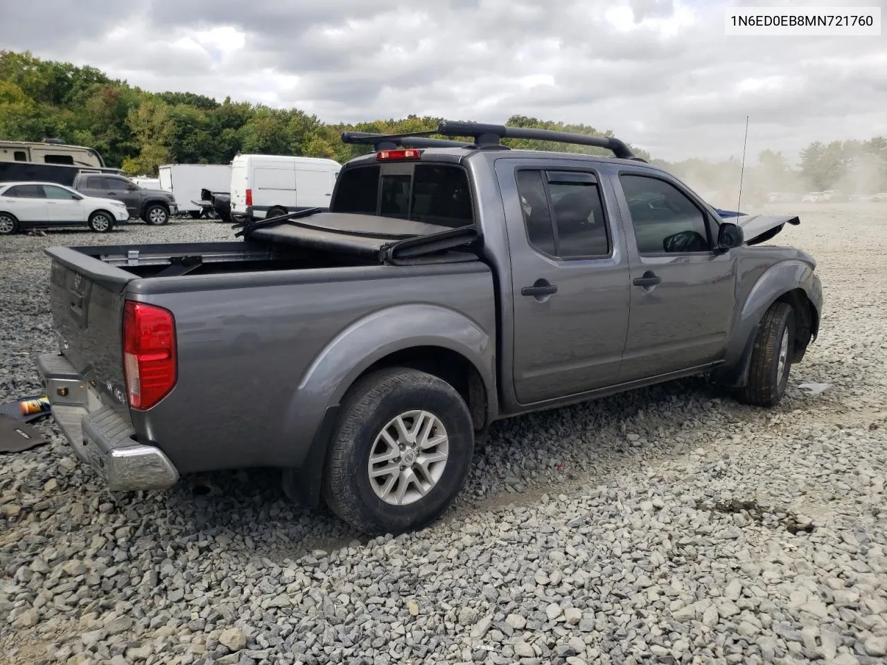 2021 Nissan Frontier S VIN: 1N6ED0EB8MN721760 Lot: 72860524