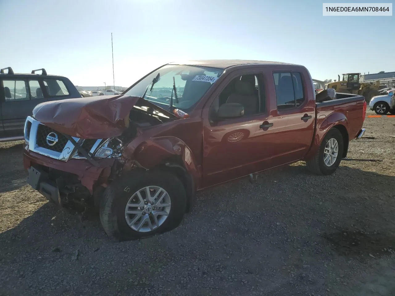 2021 Nissan Frontier S VIN: 1N6ED0EA6MN708464 Lot: 73047354