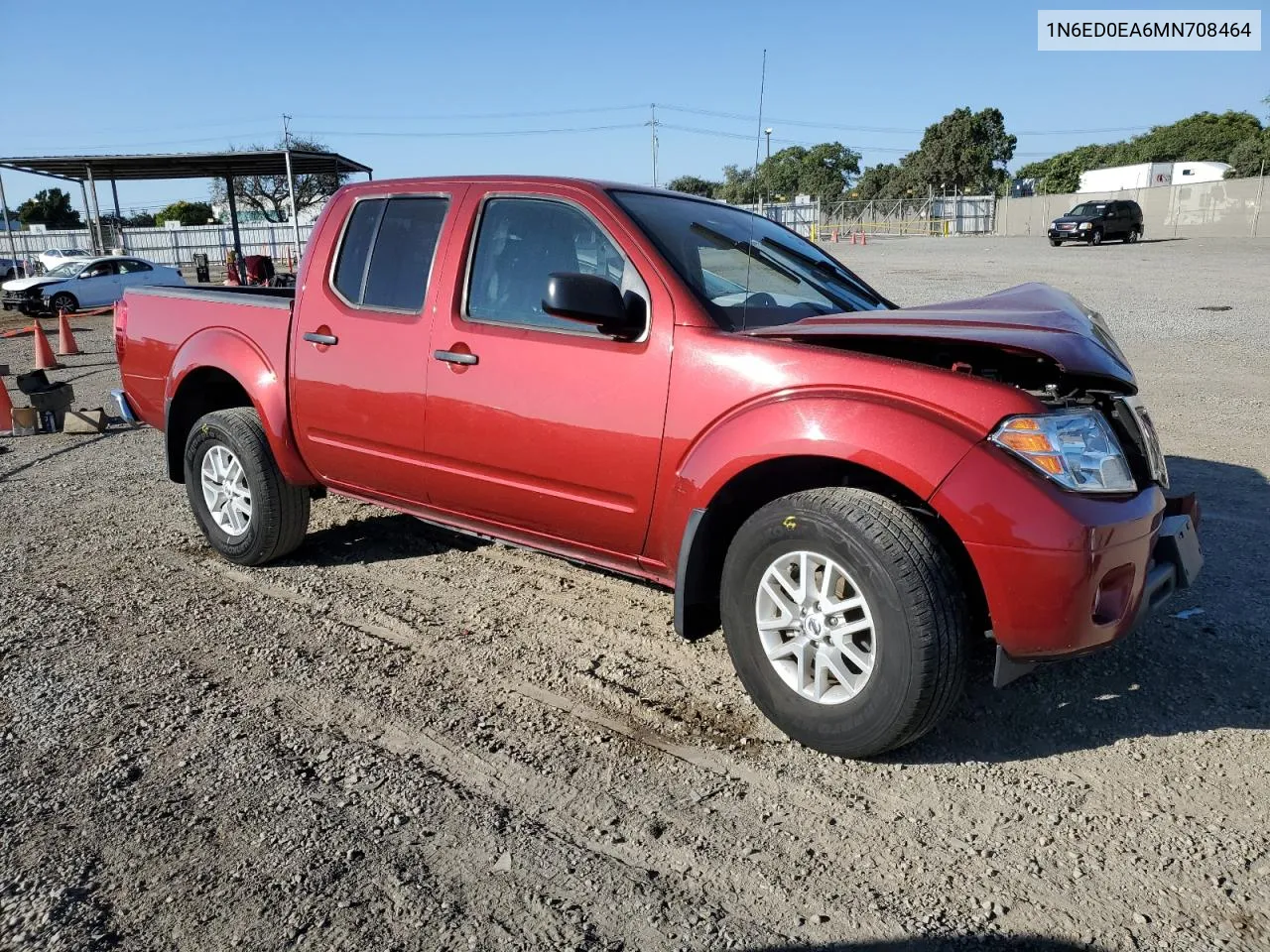 1N6ED0EA6MN708464 2021 Nissan Frontier S