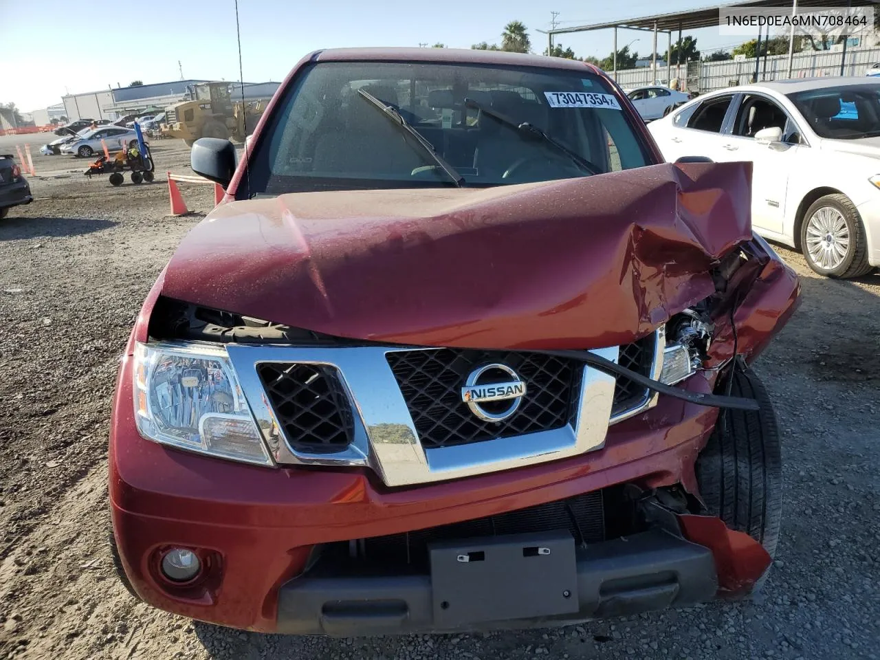 2021 Nissan Frontier S VIN: 1N6ED0EA6MN708464 Lot: 73047354