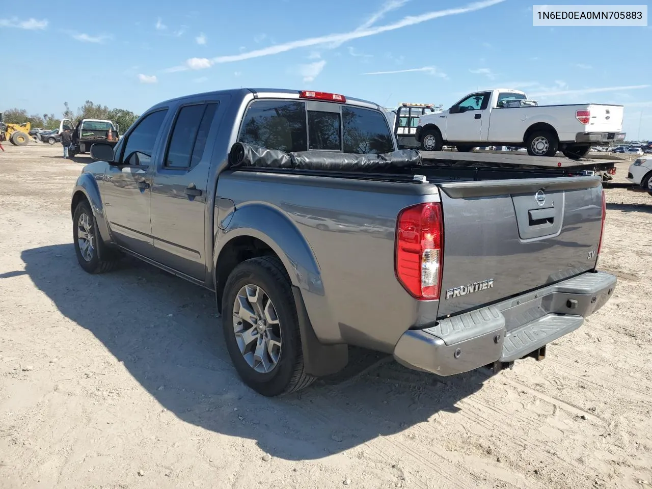 2021 Nissan Frontier S VIN: 1N6ED0EA0MN705883 Lot: 77874614