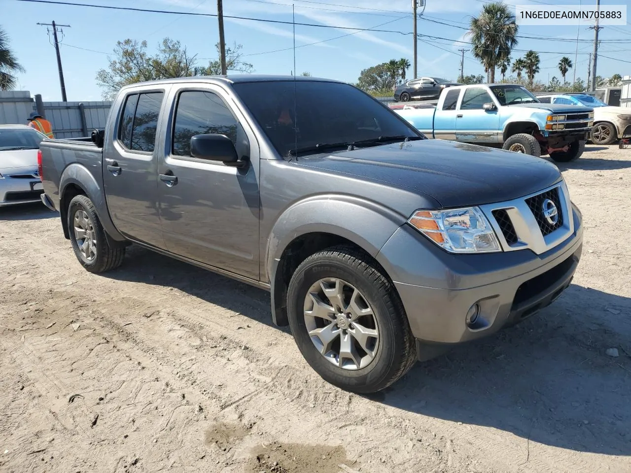 1N6ED0EA0MN705883 2021 Nissan Frontier S